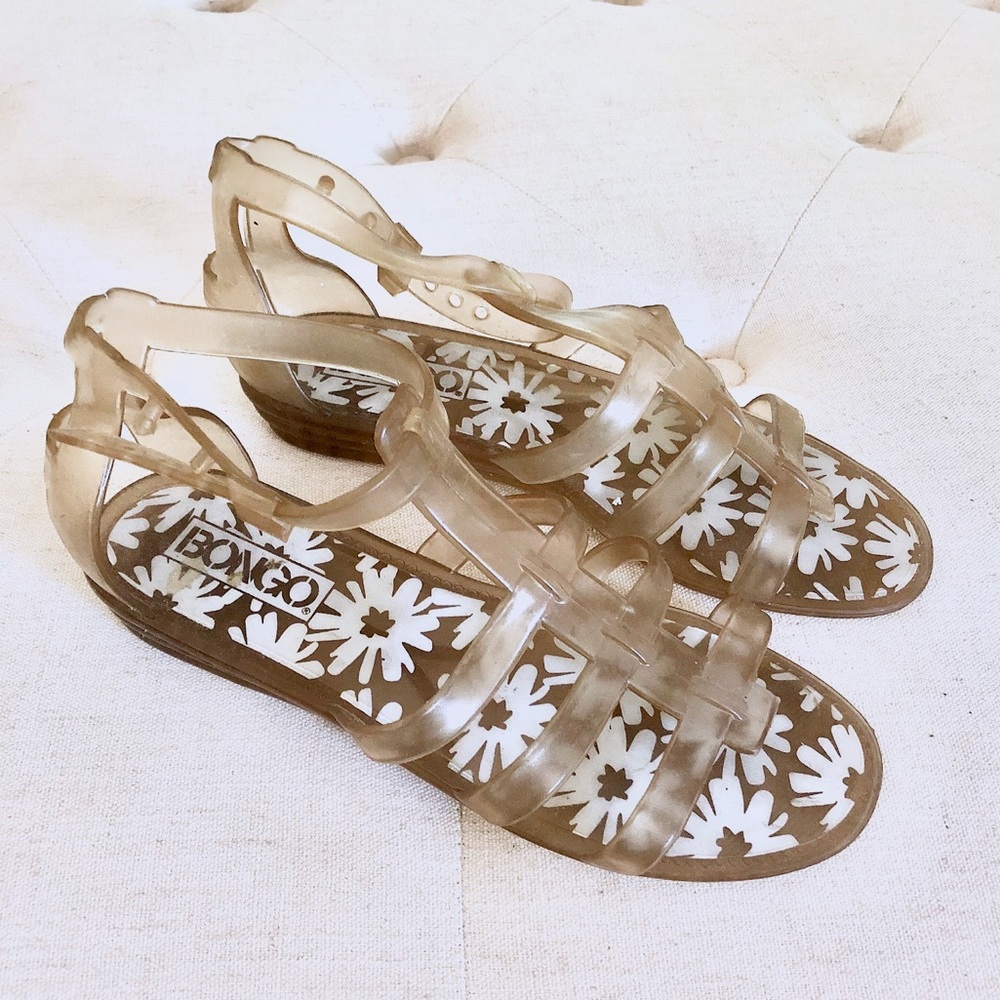 Bongo jelly gladiator sandals